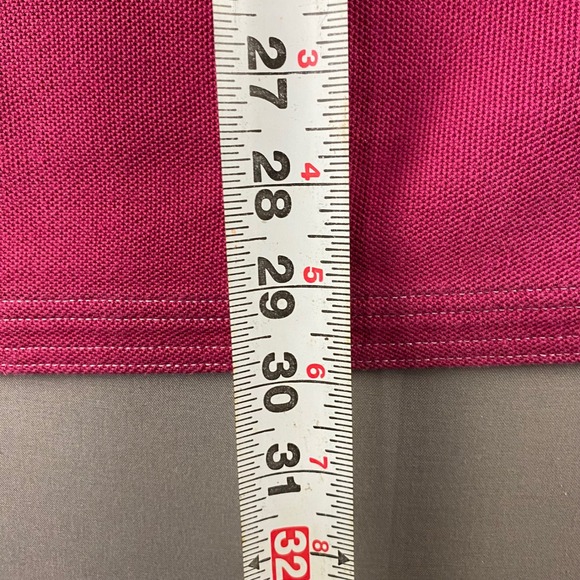 Tommy Bahama Mens Polo Shirt XL Burgundy Short Sleeve Marlin Logo - Picture 7 of 8